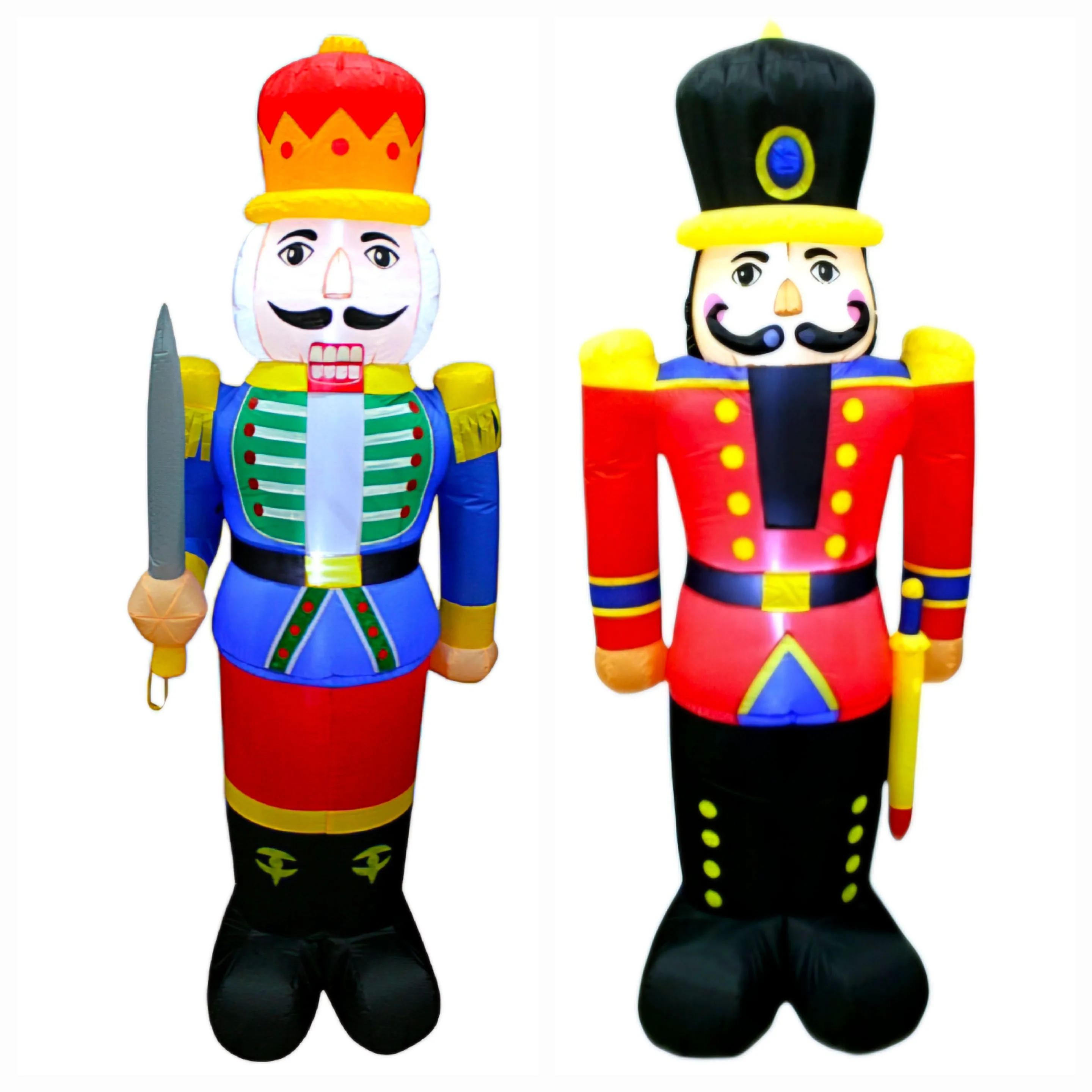 Nutcrackers - 6FT Illuminated Inflatables