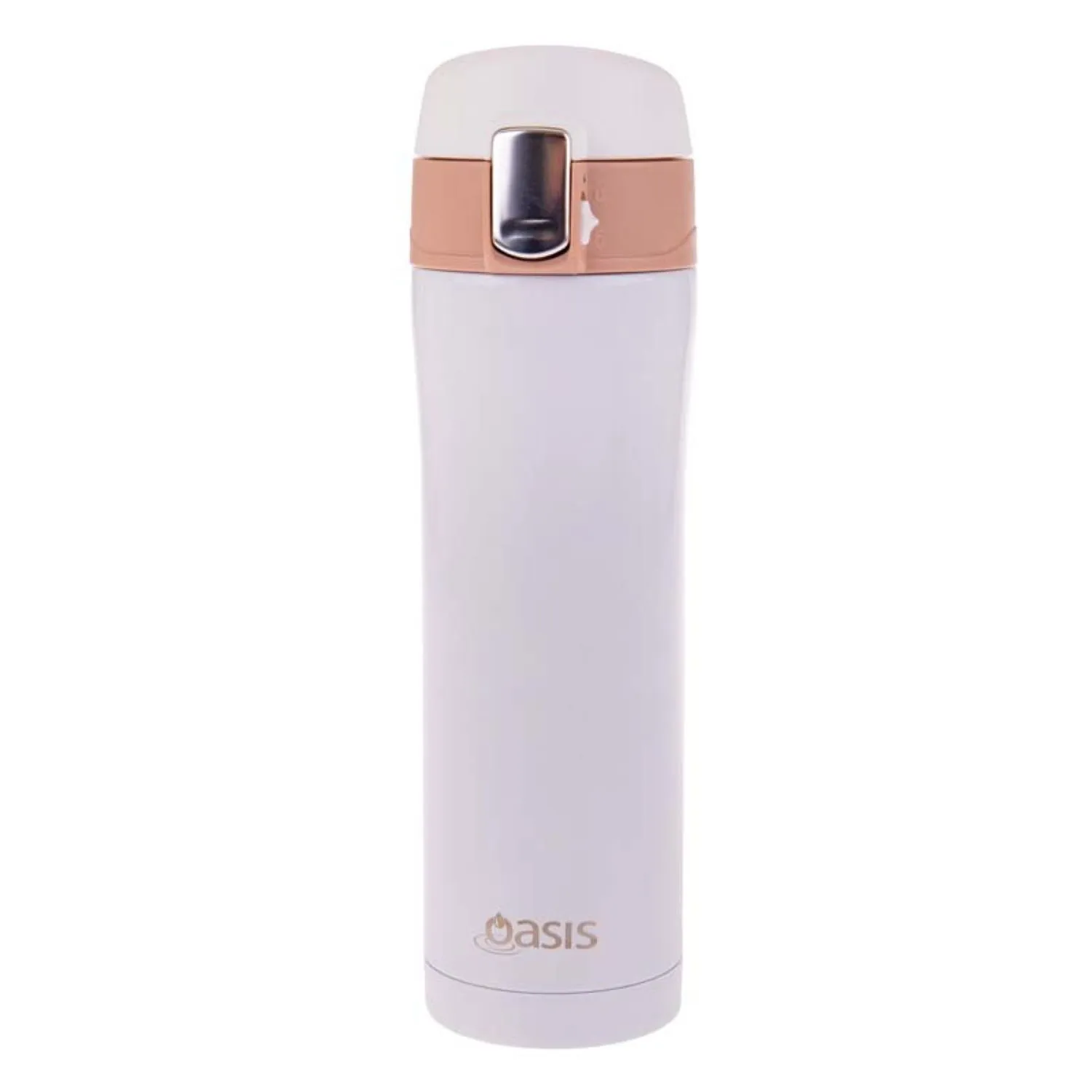 Oasis Stainless Steel Flip-Top Vacuum Flask Insulated Water Bottle 450ML