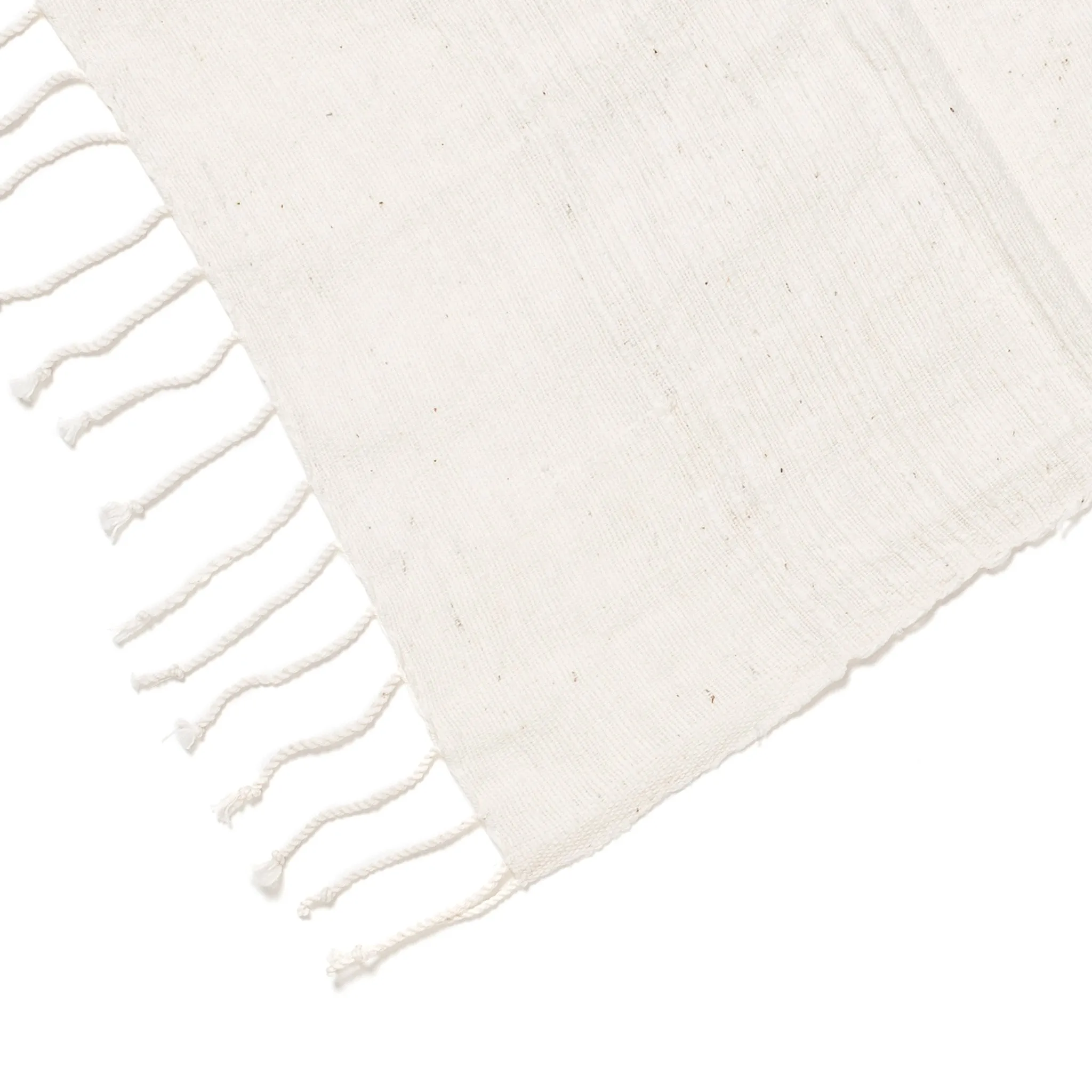 Organic Cotton Ribbed Bath Sheet