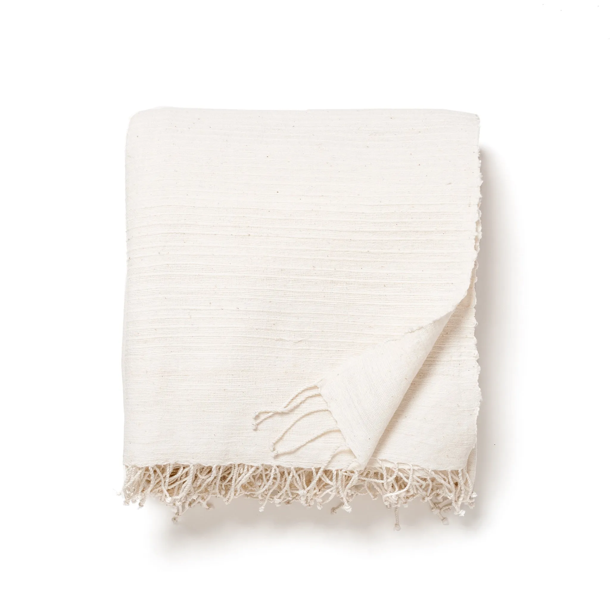 Organic Cotton Ribbed Bath Sheet