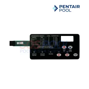 Pentair Switch Membrane Pad For MasterTemp and Max-E-Therm Heater | 472610Z