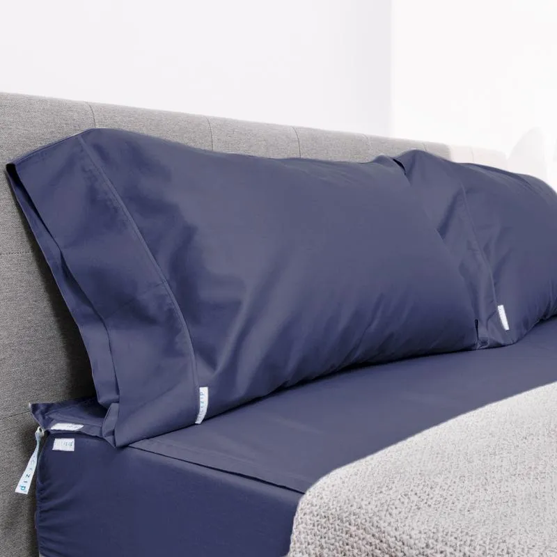 Percale Fitted Sheet (Base   Zip Sheet ) - King