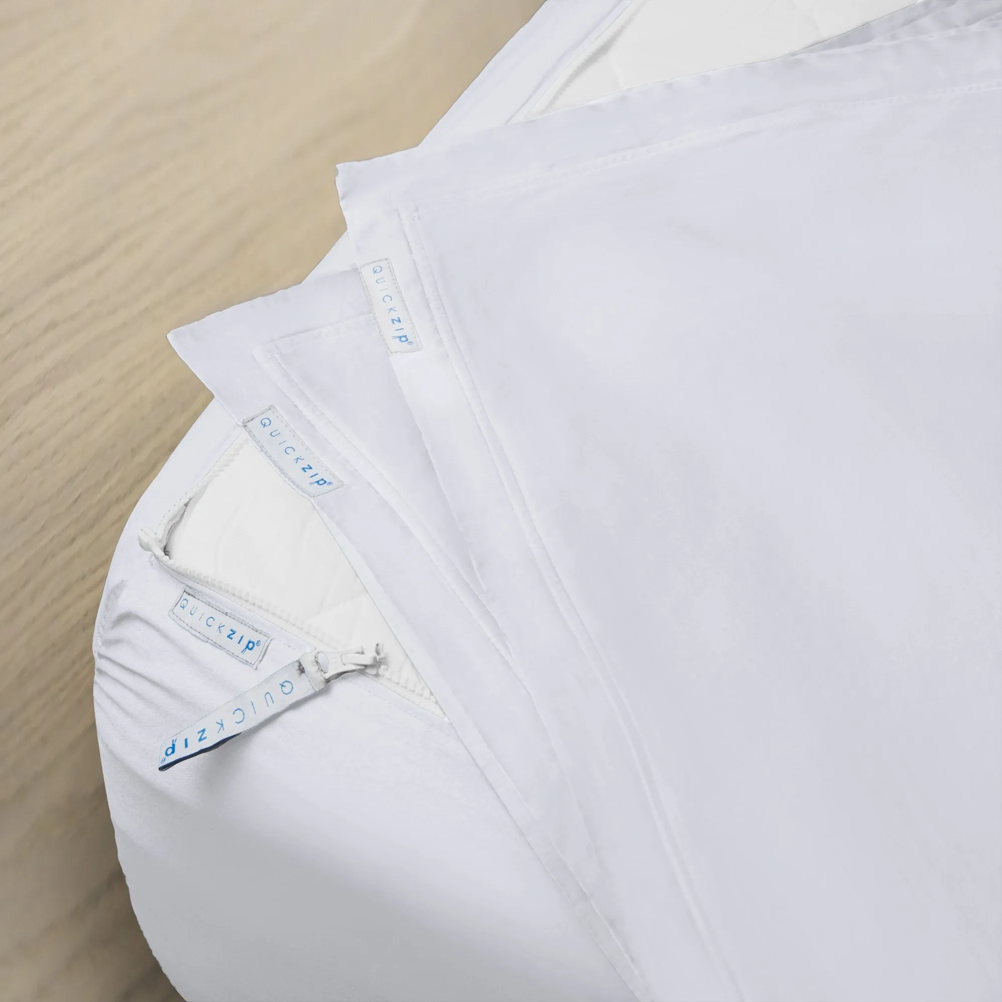 Percale Fitted Sheet (Base   Zip Sheet ) - King