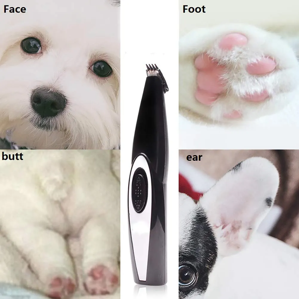 Pets Hair Trimmer for Dogs Cats Pet Paw