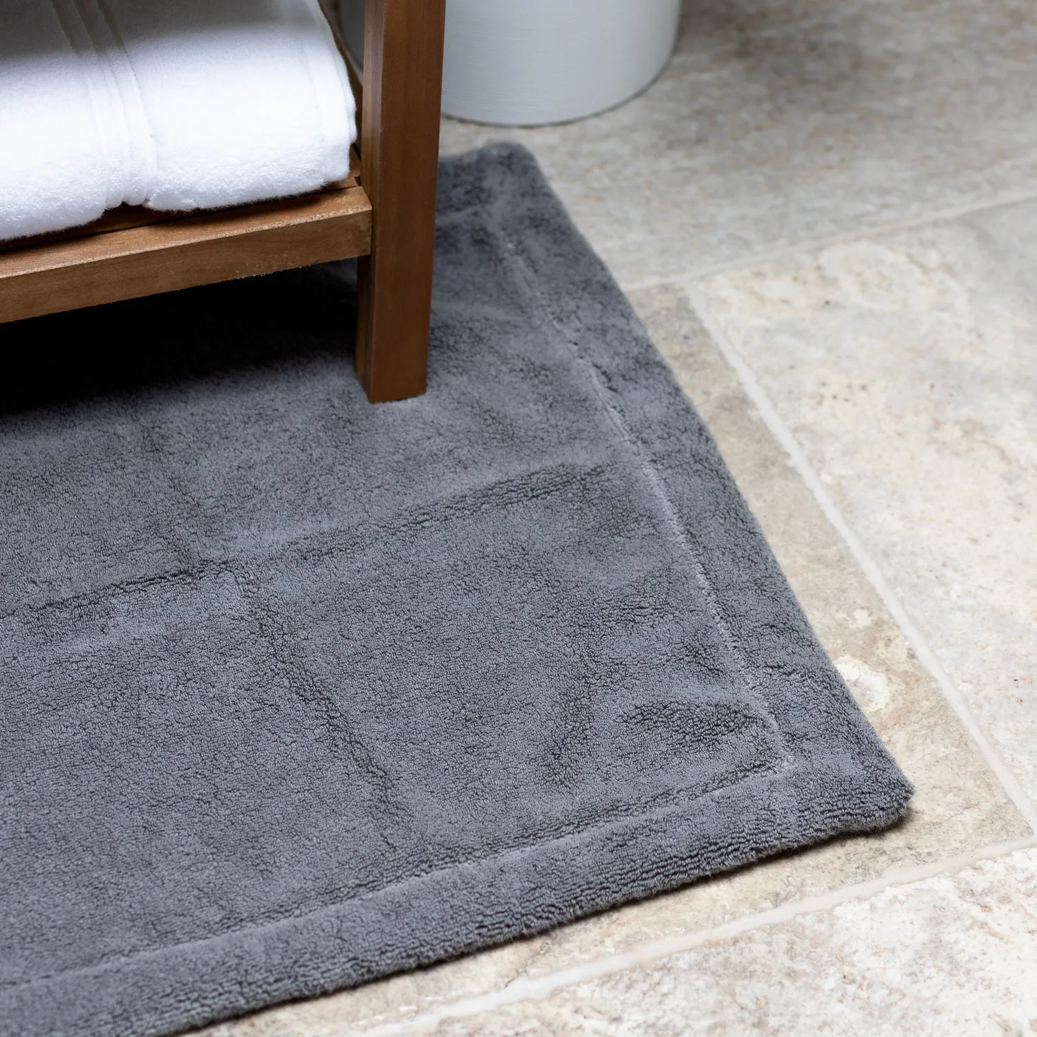 Plush Cotton Bath Mat