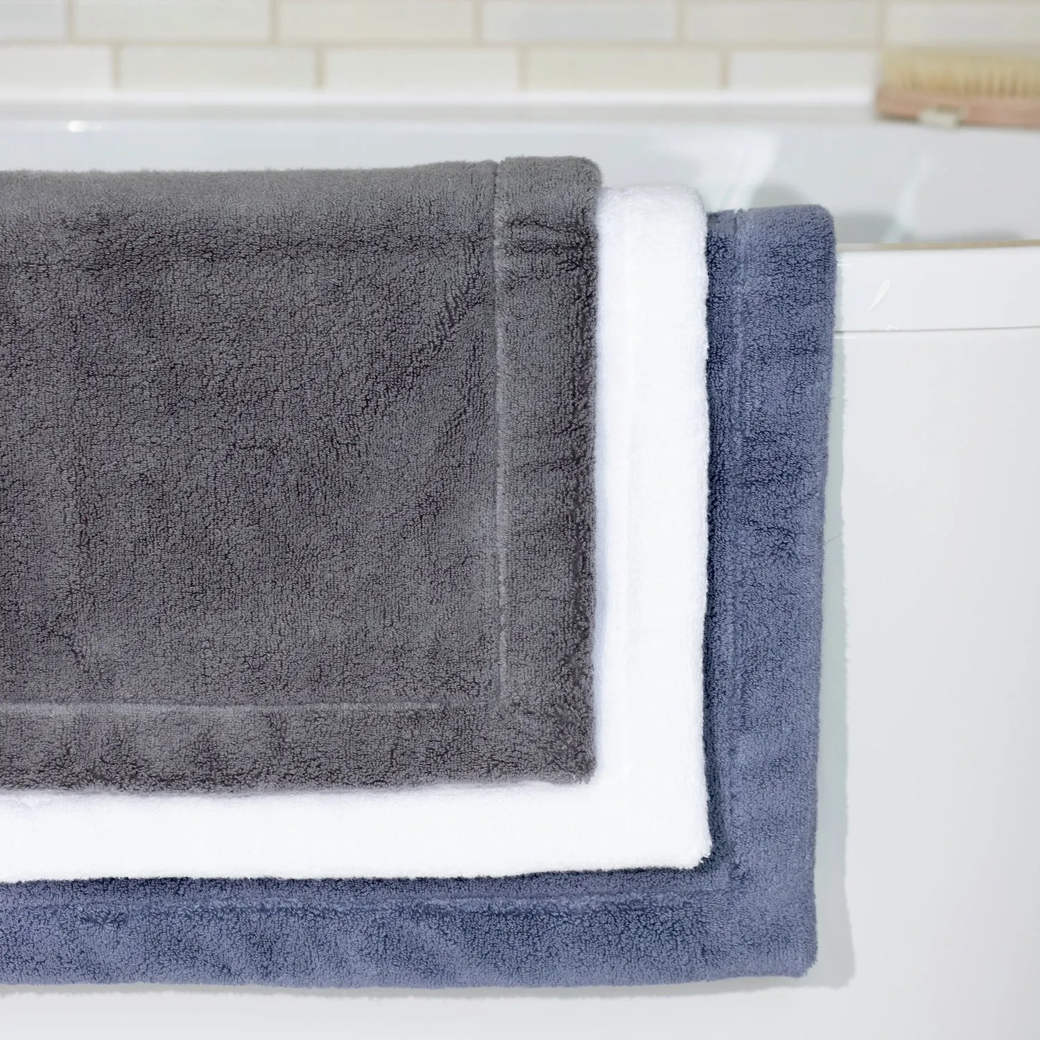 Plush Cotton Bath Mat