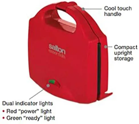 Pocket Sandwich Maker - Salton Essentials