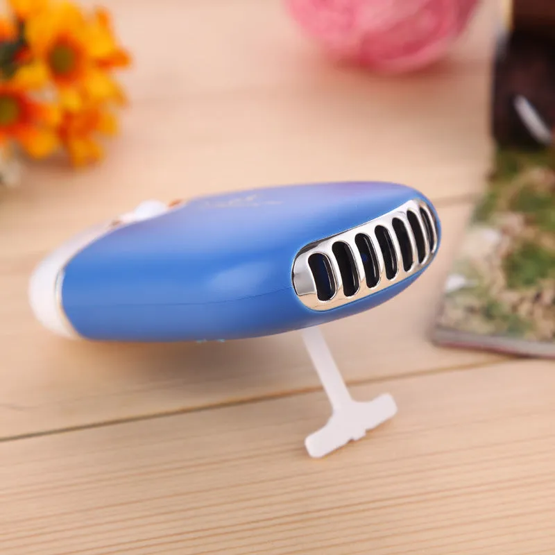 Portable mini handheld ac cooling fan