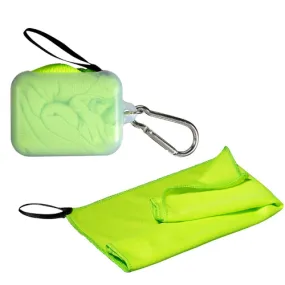 PrimeLine Cooling Towel In Carabiner Case