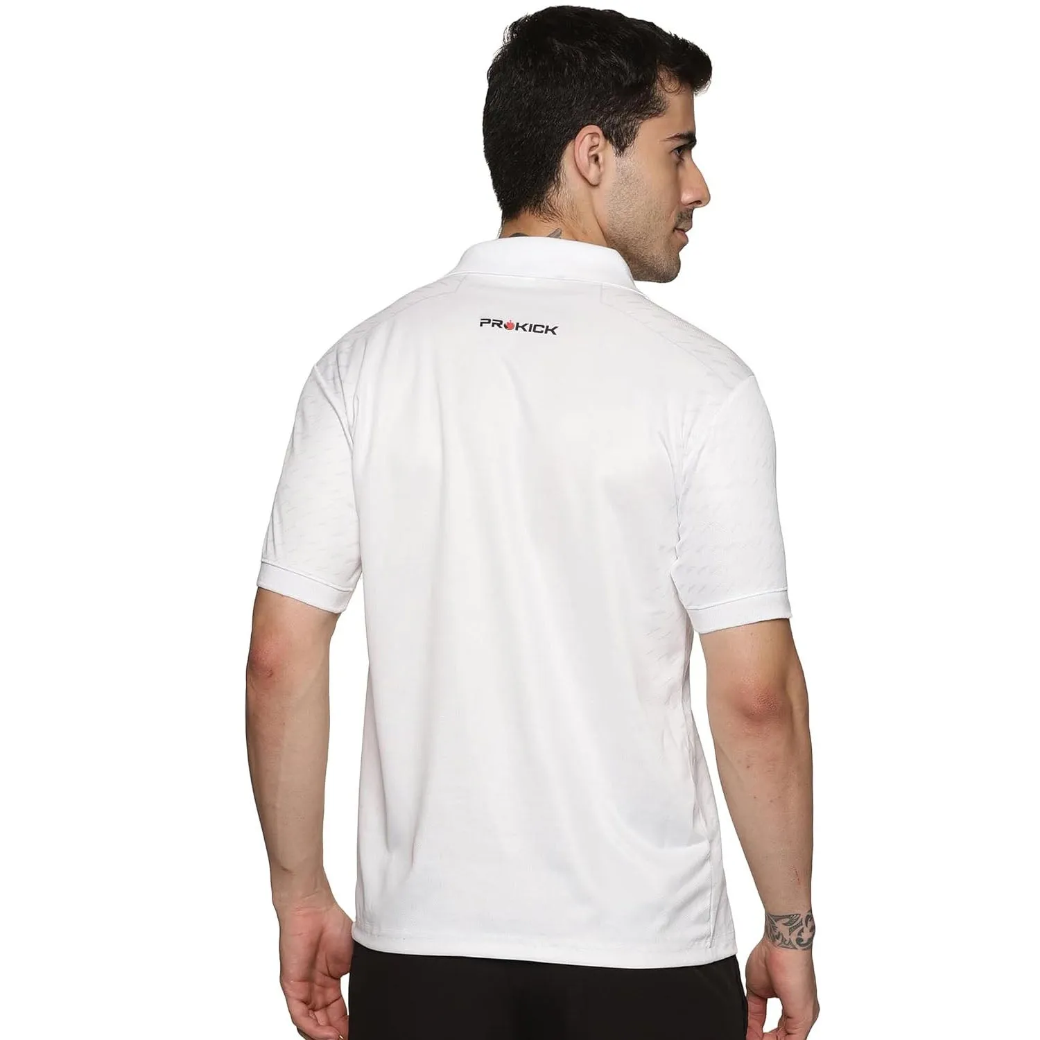 Prokick Indian Cricket Fan Jersey Polo Neck T-Shirt