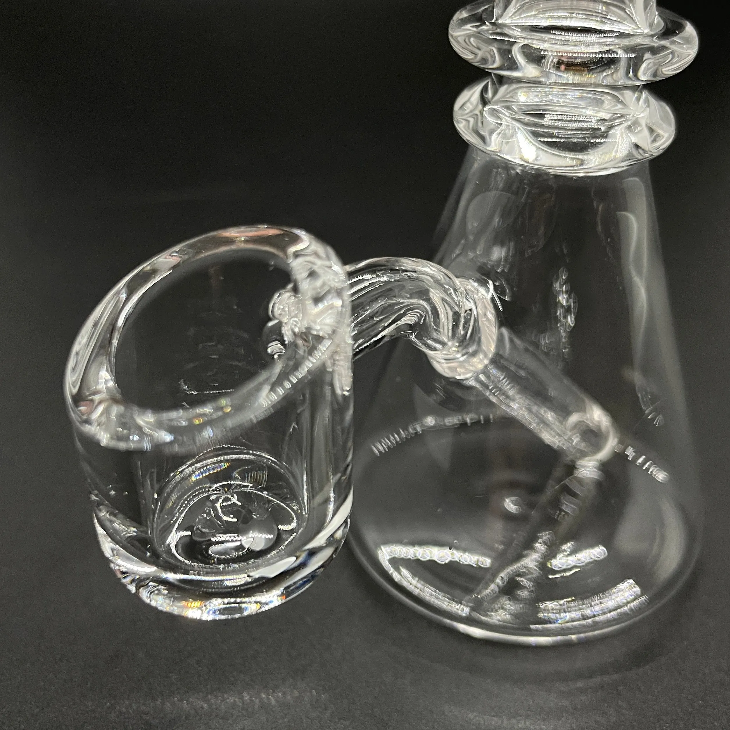 Pure Quartz Beaker Dab Rig