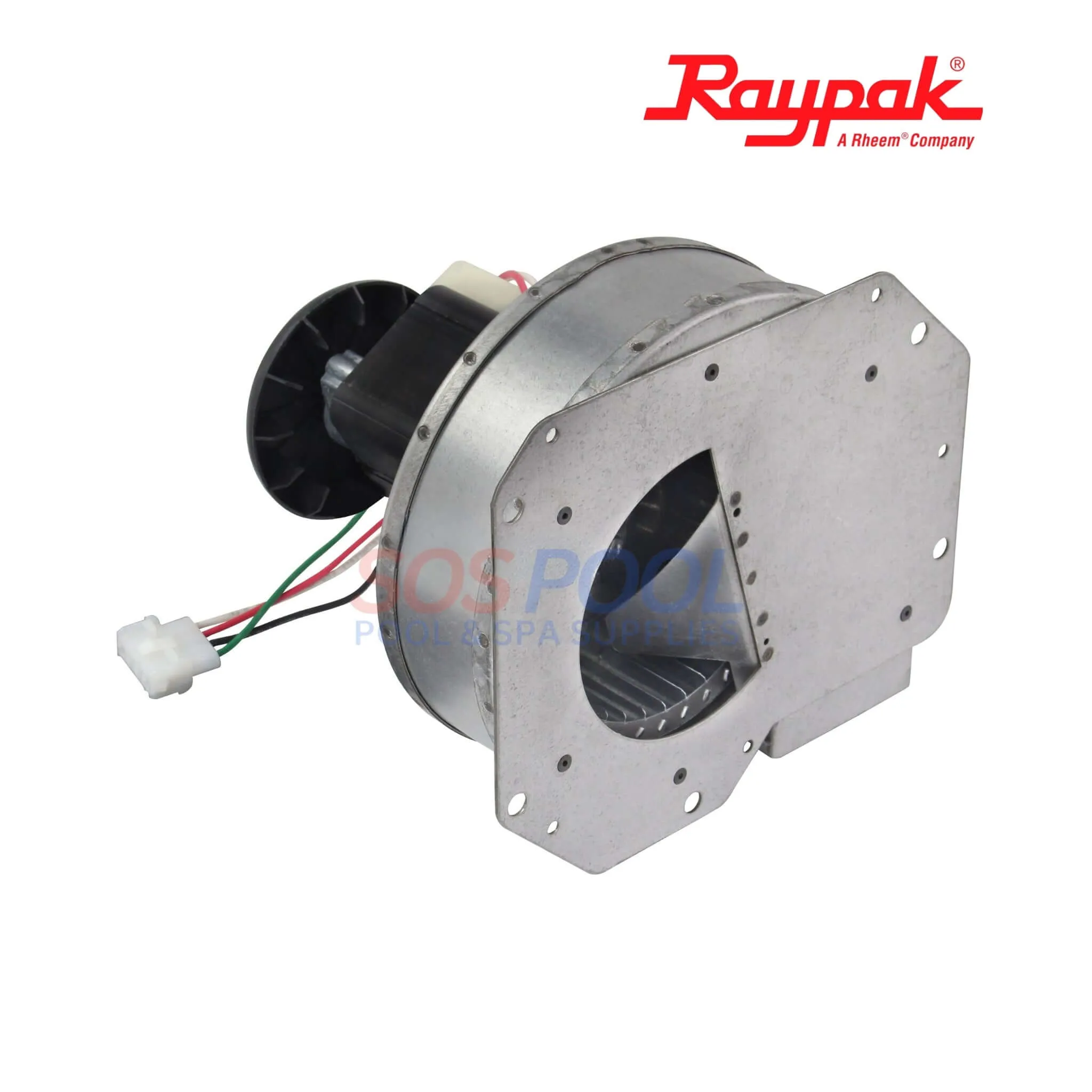 Raypak Combination Air Blower For 407A Low Nox Heaters | 010042F