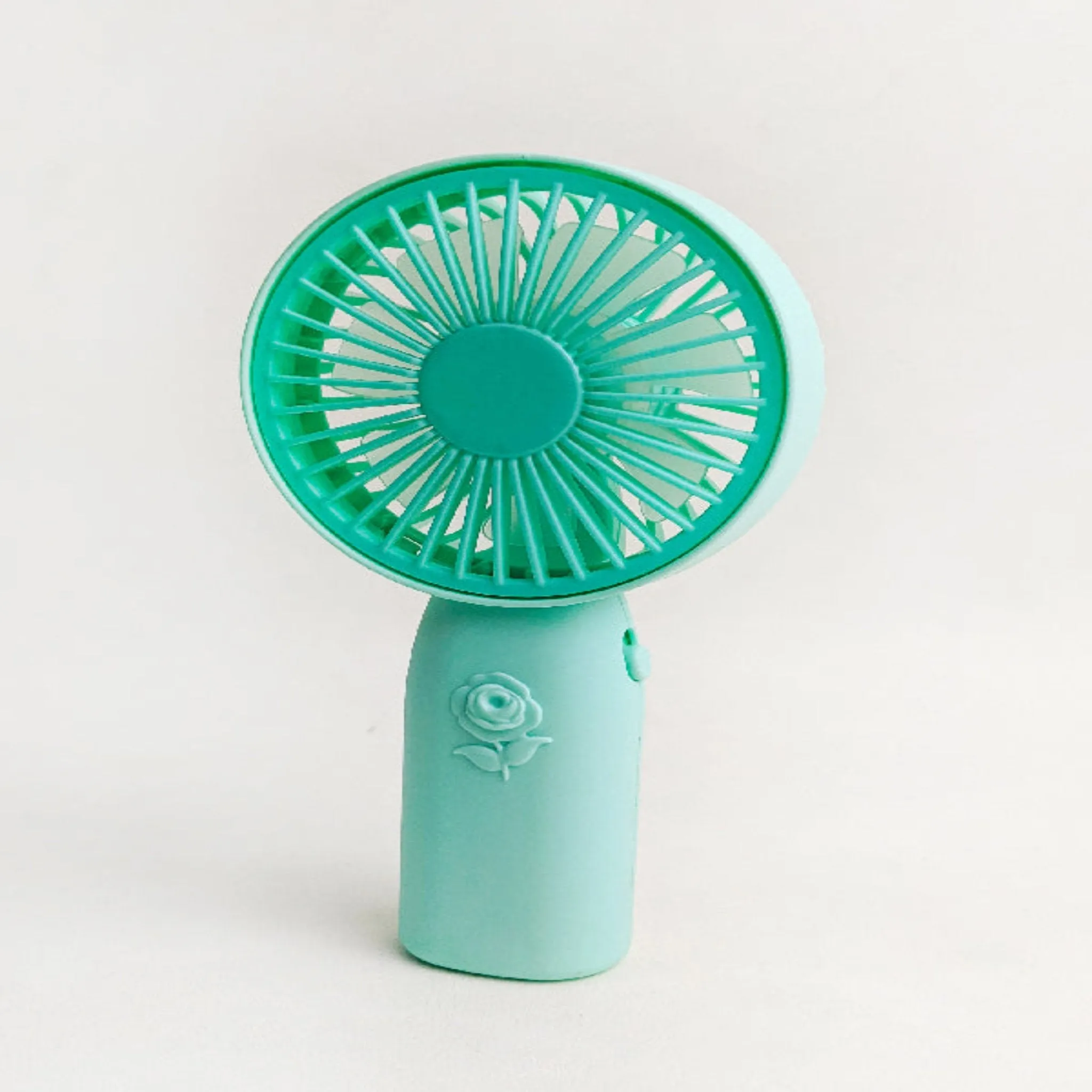 Rechargeable Mini Portable Fan Sea Green KTY82