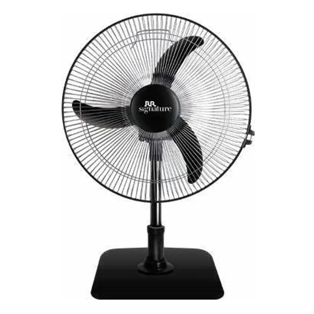 RR Signature Shatabdi Table Fan 400 mm Black