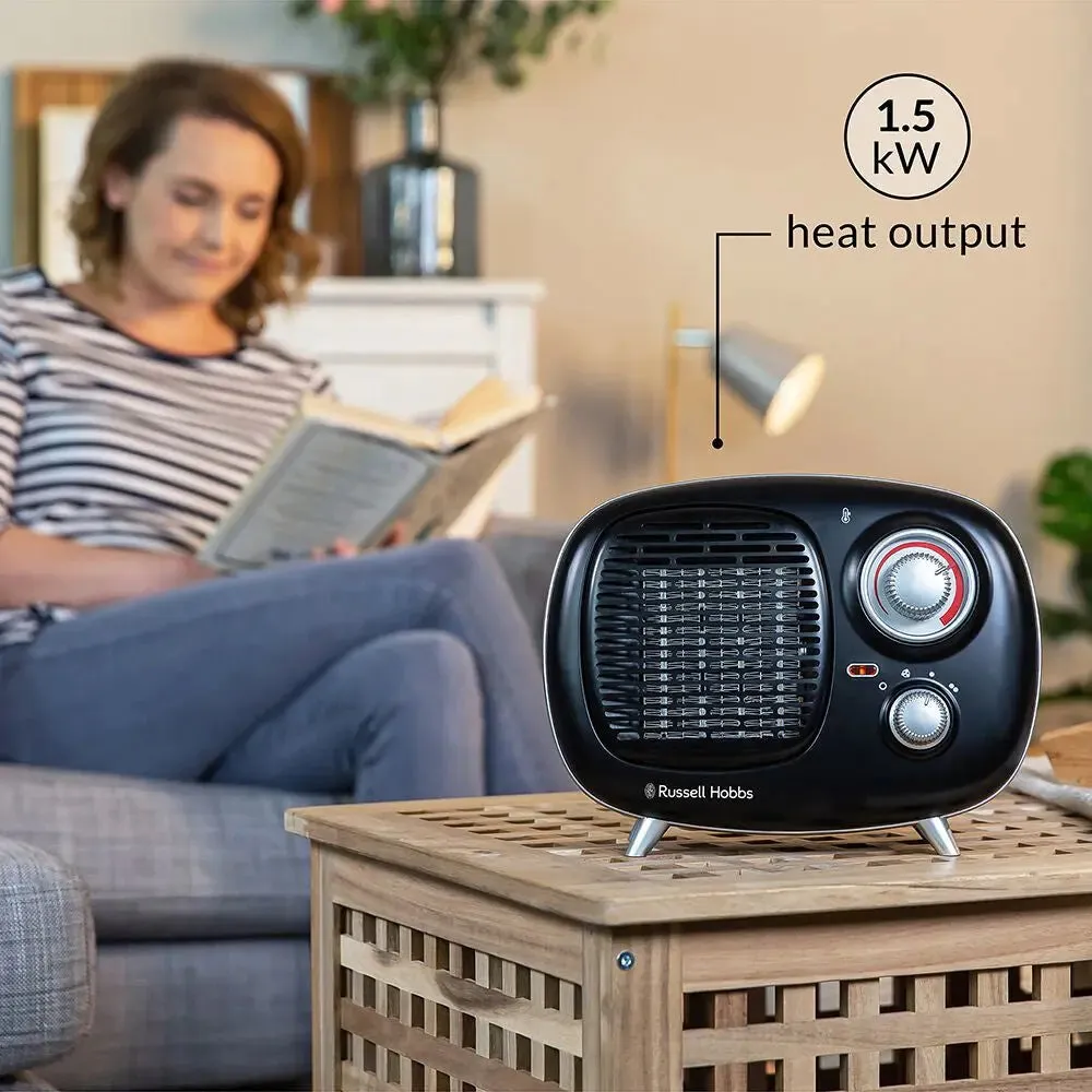 Russell Hobbs RHRETPTC2001B electric space heater Indoor 1500 W Fan electric space heater