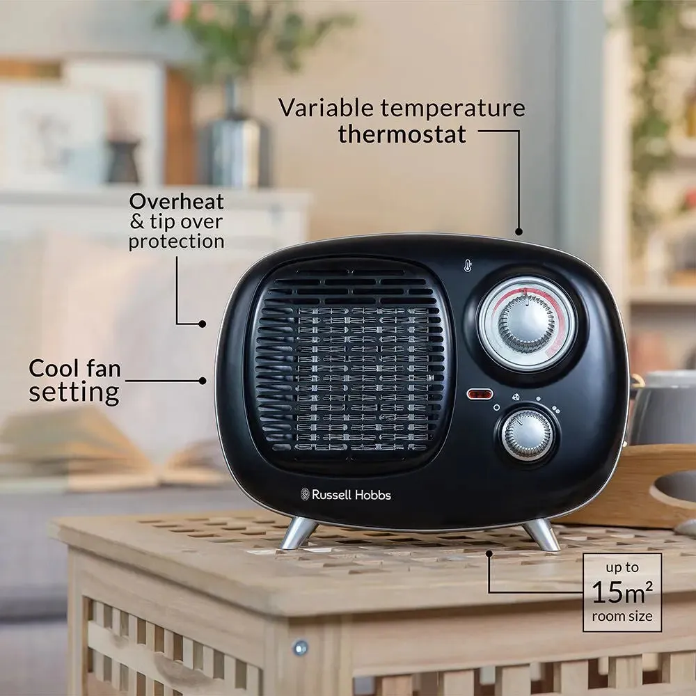 Russell Hobbs RHRETPTC2001B electric space heater Indoor 1500 W Fan electric space heater