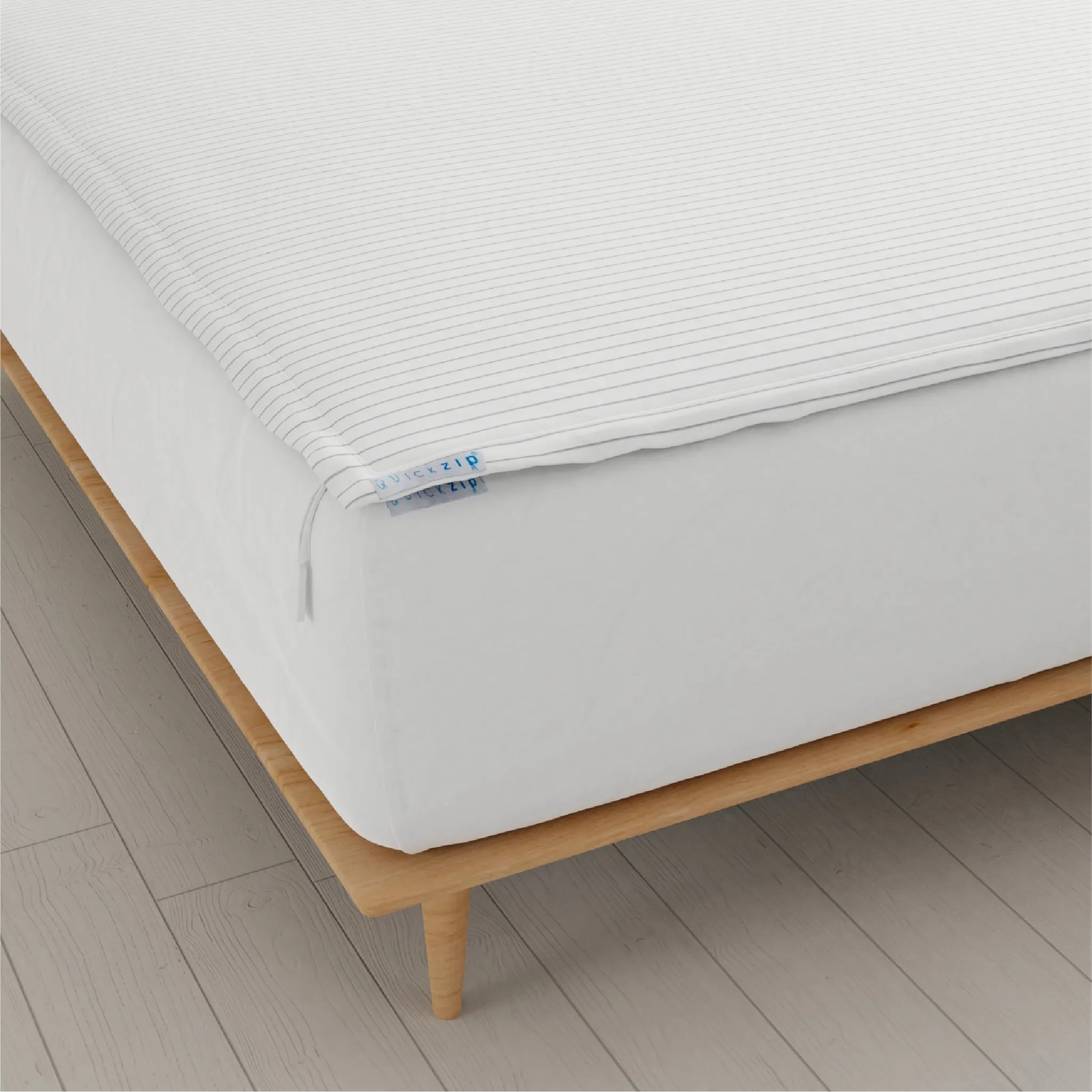 Sateen Fitted Sheet (Base   Zip Sheet ) - Split King