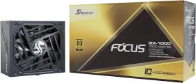 Seasonic 1000W Focus GX-1000 ATX3.0 80Plus Gold Full Modular Power Supply