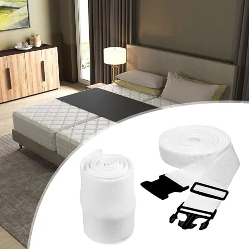 SECRET DESIRE Bed Bridge Connector Bed Accessories for Travel Family Guests Stayovers Home 195cmx20cm