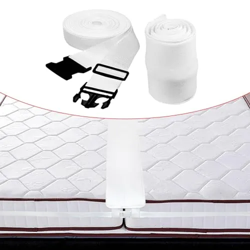 SECRET DESIRE Bed Bridge Connector Bed Accessories for Travel Family Guests Stayovers Home 195cmx20cm