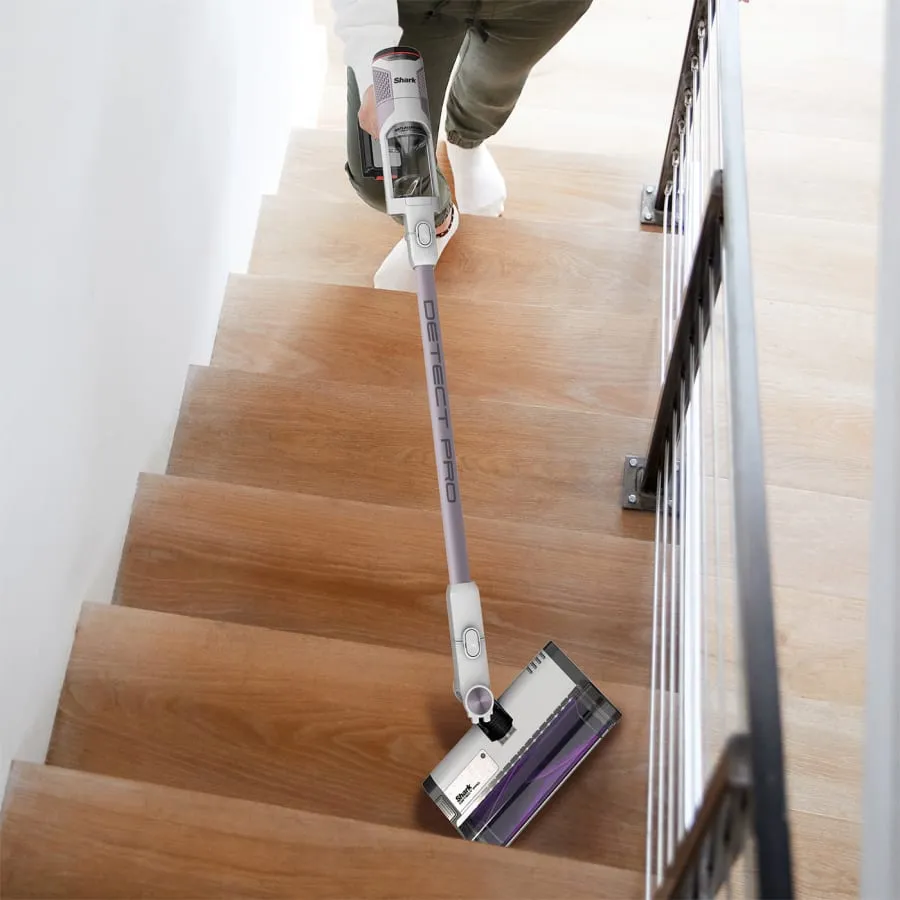 Shark Detect Pro 1.3L Cordless Vacuum Cleaner - White & Ash Purple | IW3510UK