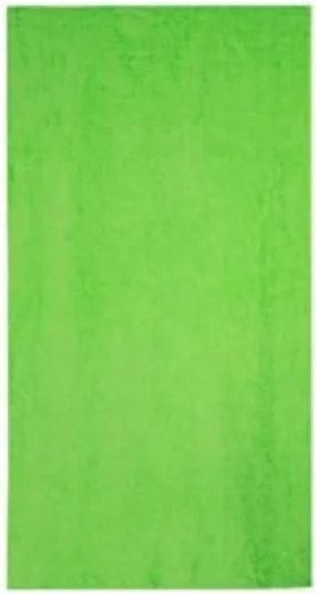 Solid Lime Green Beach Towel