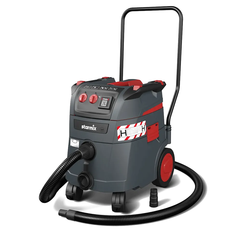 Starmix SafePlus iPulse Certified H-Class Vacuum 35L, (Incl. Wand Kit)