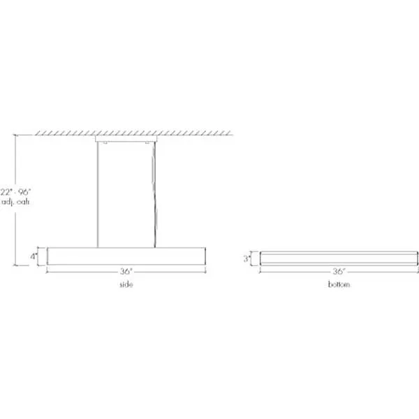 Strata 18402-36 Indoor/Outdoor Pendant By Ultralights Lighting