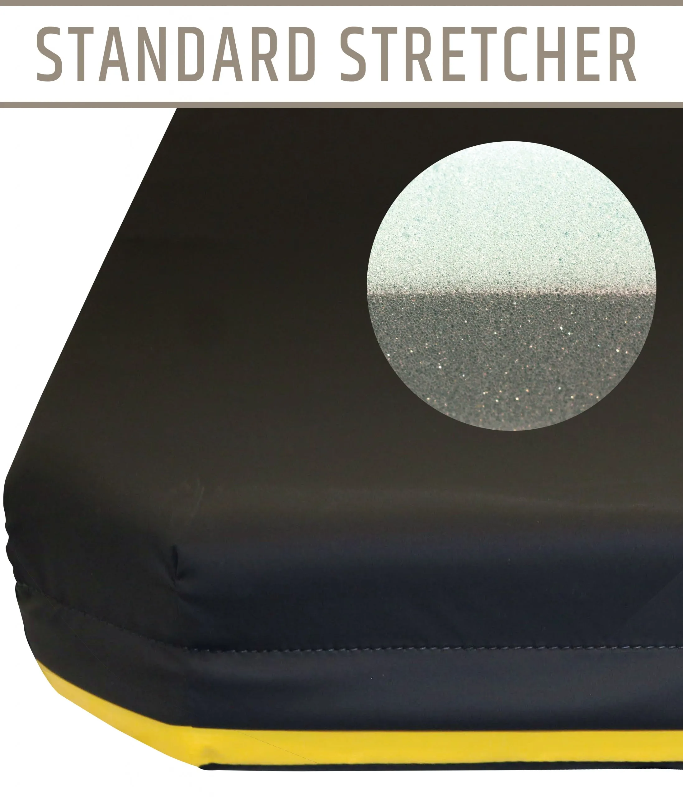 Stryker Trauma 1002 - 4" Standard Stretcher Pad with Color Identifier (24"w)