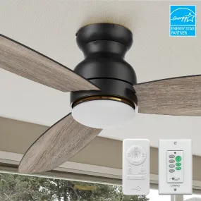 Trendsetter Ⅱ Outdoor Low Profile Smart Fan with LED Light Remote 48”