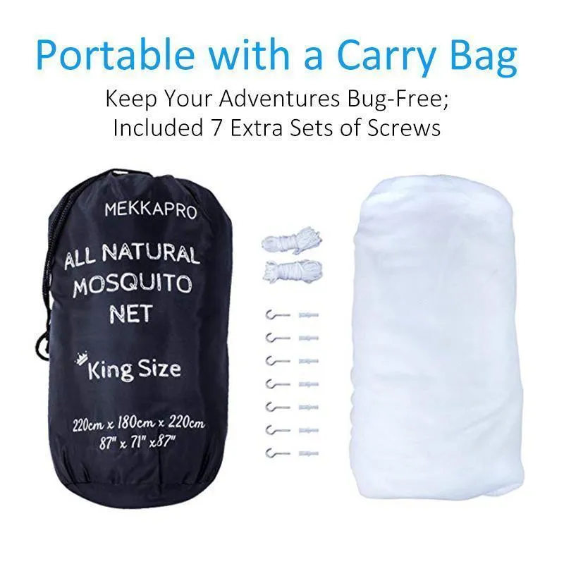 Ultra Large Mosquito Net with Carry Bag