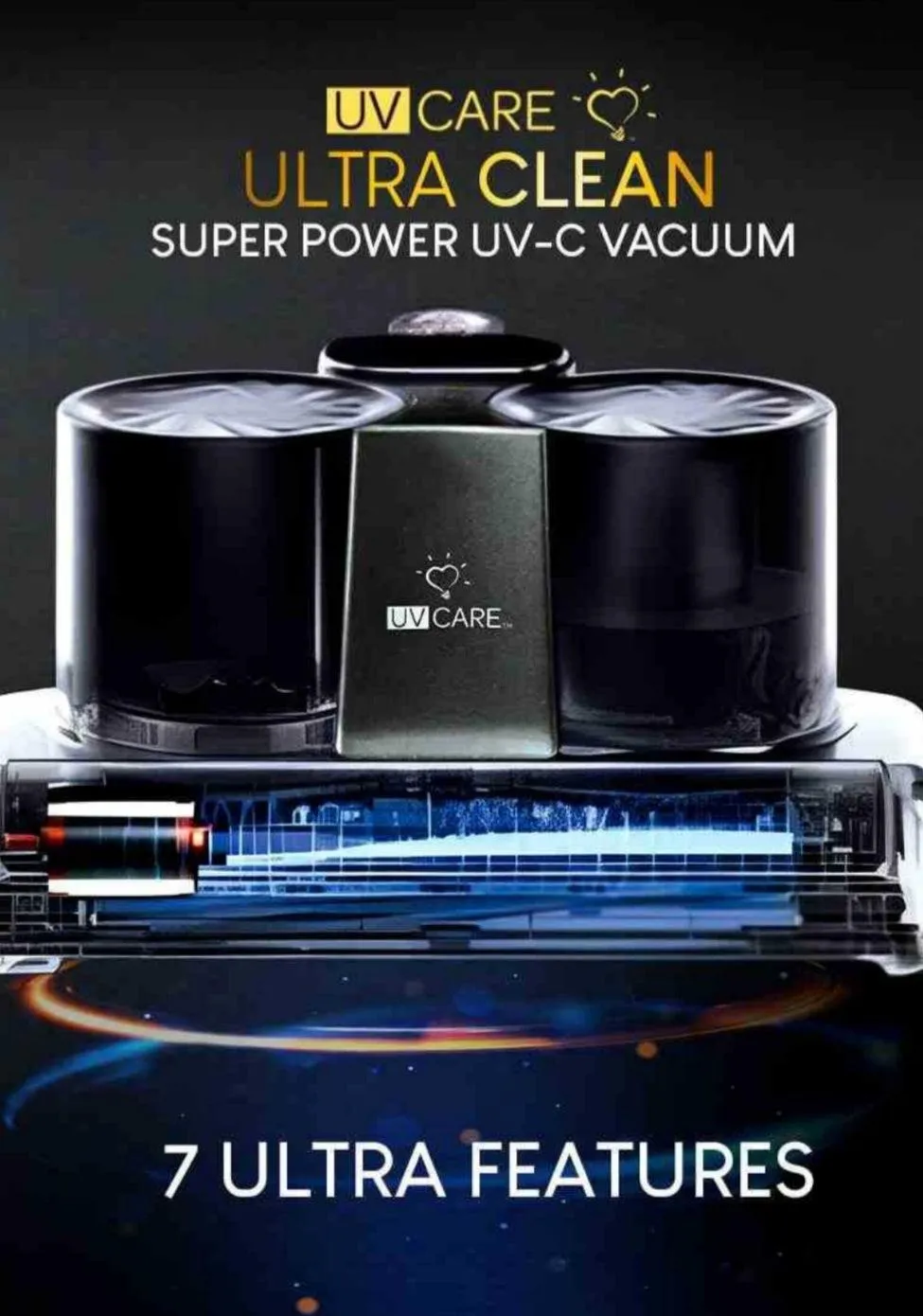 UV Care Ultra Clean Super Power UV-C Vacuum