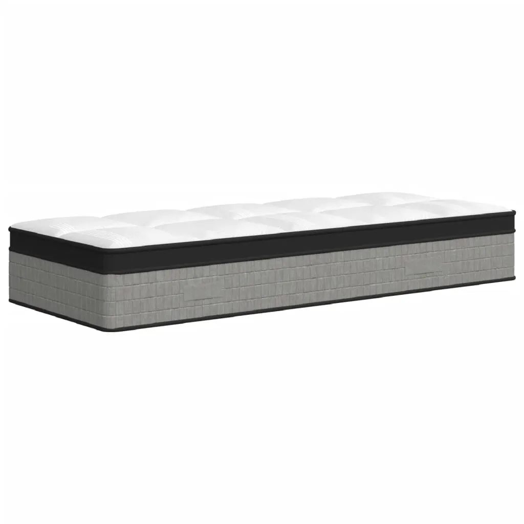 vidaXL Pocket Spring Mattress Medium Plus 90x190 cm Single Size