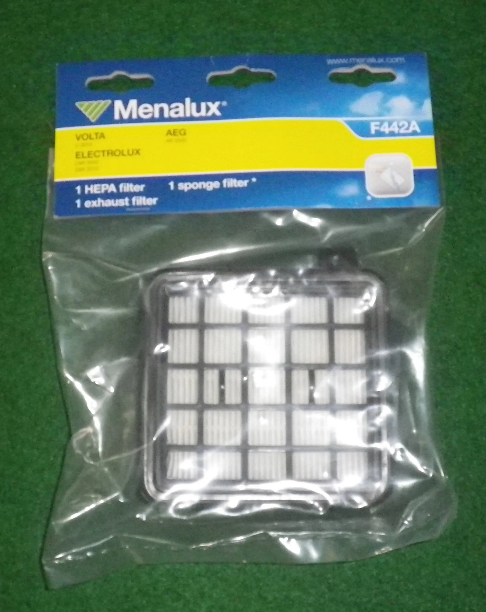 Volta MobiMaxx U3510 Hepa & Micromesh Vacuum Filter Set - Part # F442A