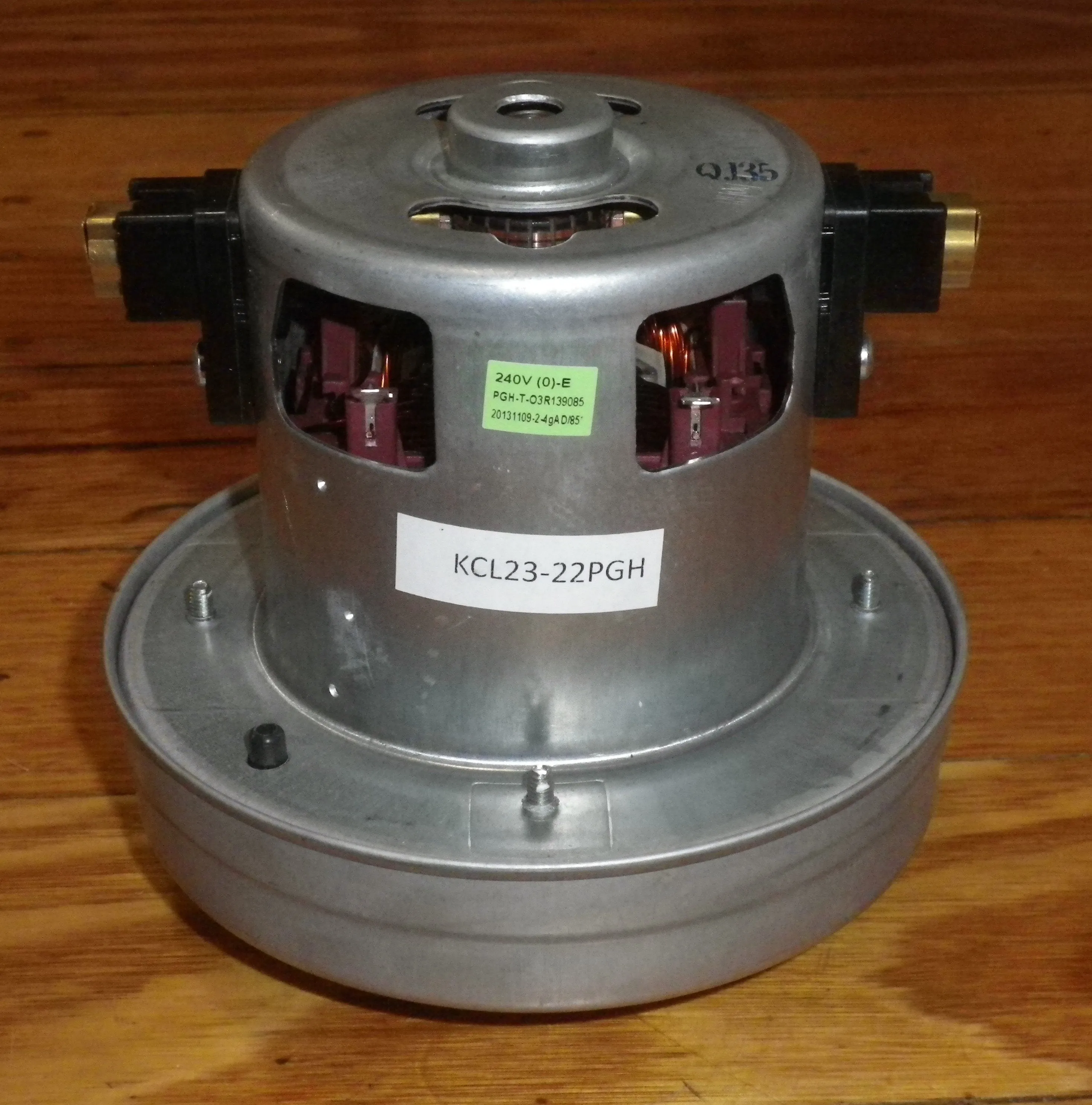 Volta Ultima U5011F 2200W Vacuum Fan Motor - Part # 2A130556R, KCL23-22PGH