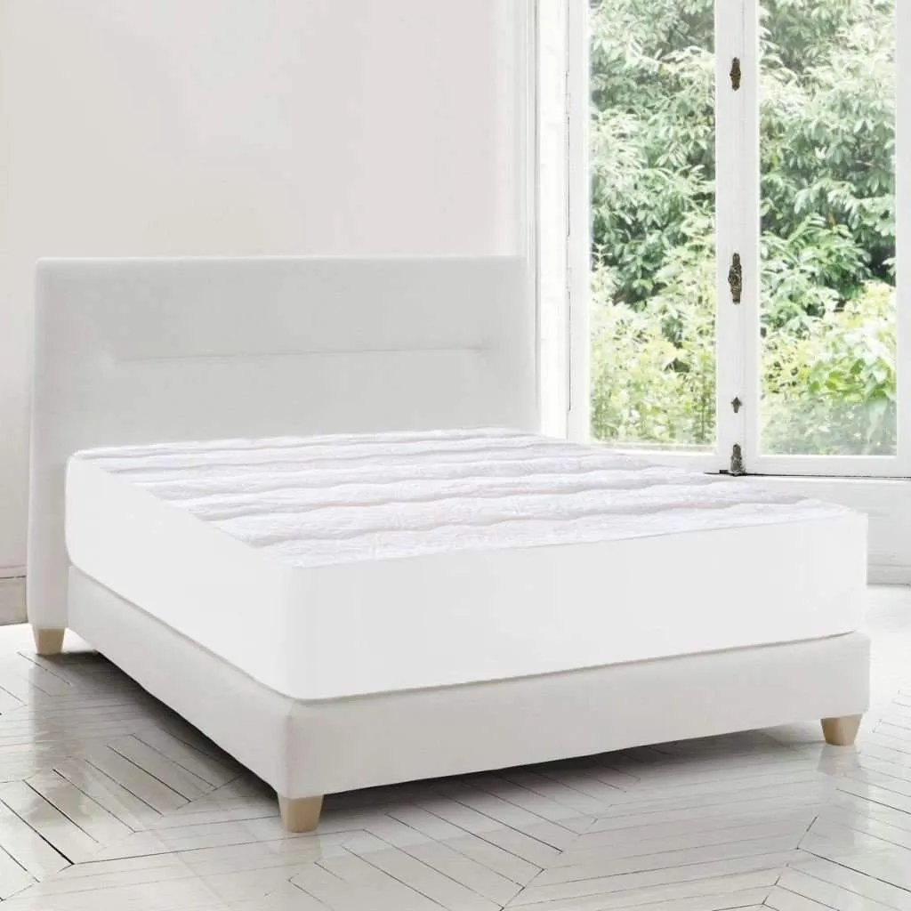 W Home - Soft Touch Matelasse Mattress Pad, Twin