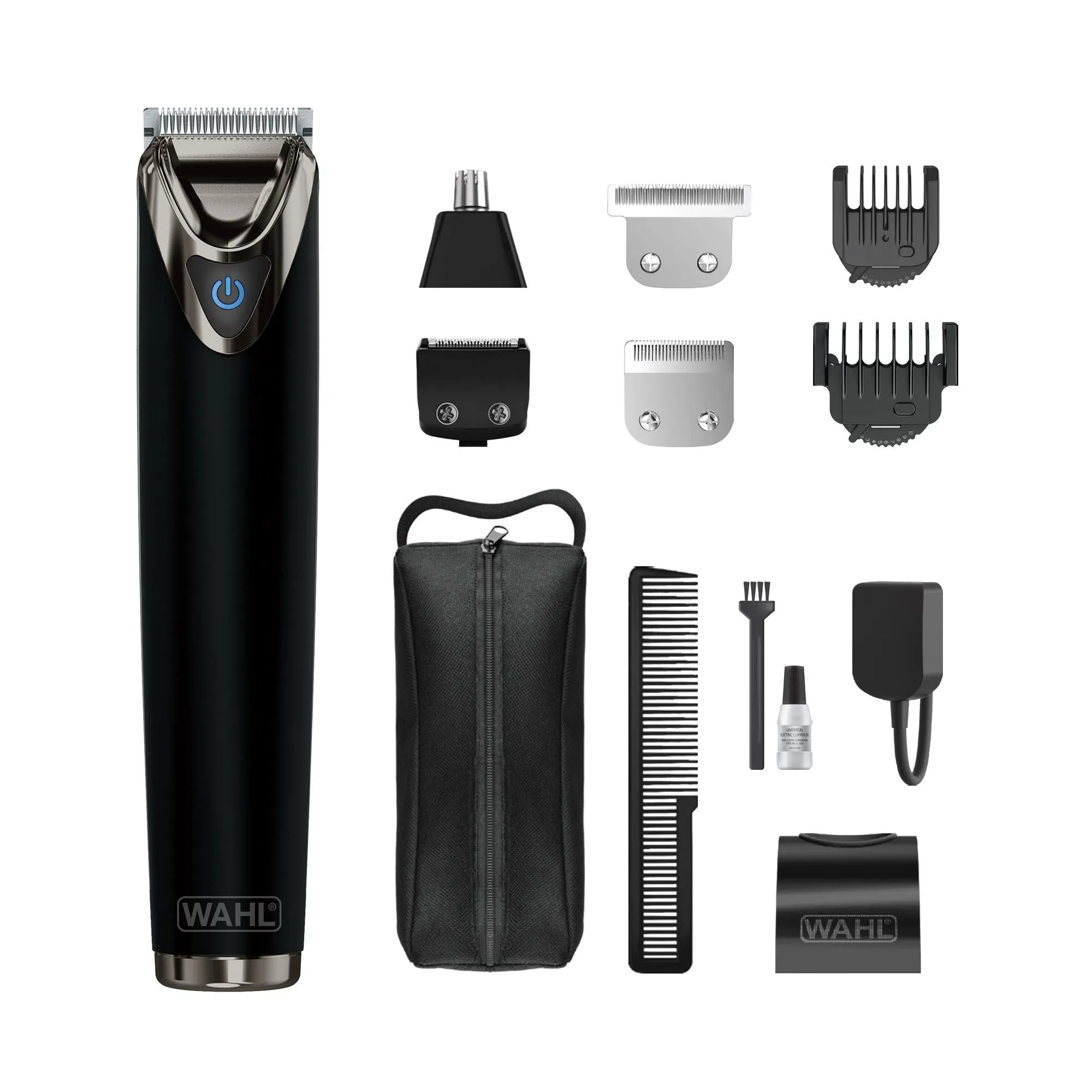 Wahl Advanced Stainless Steel Li Ion Trimmer (Black)