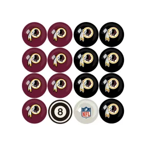 Washington Redskins Home & Away Billiard Ball Set