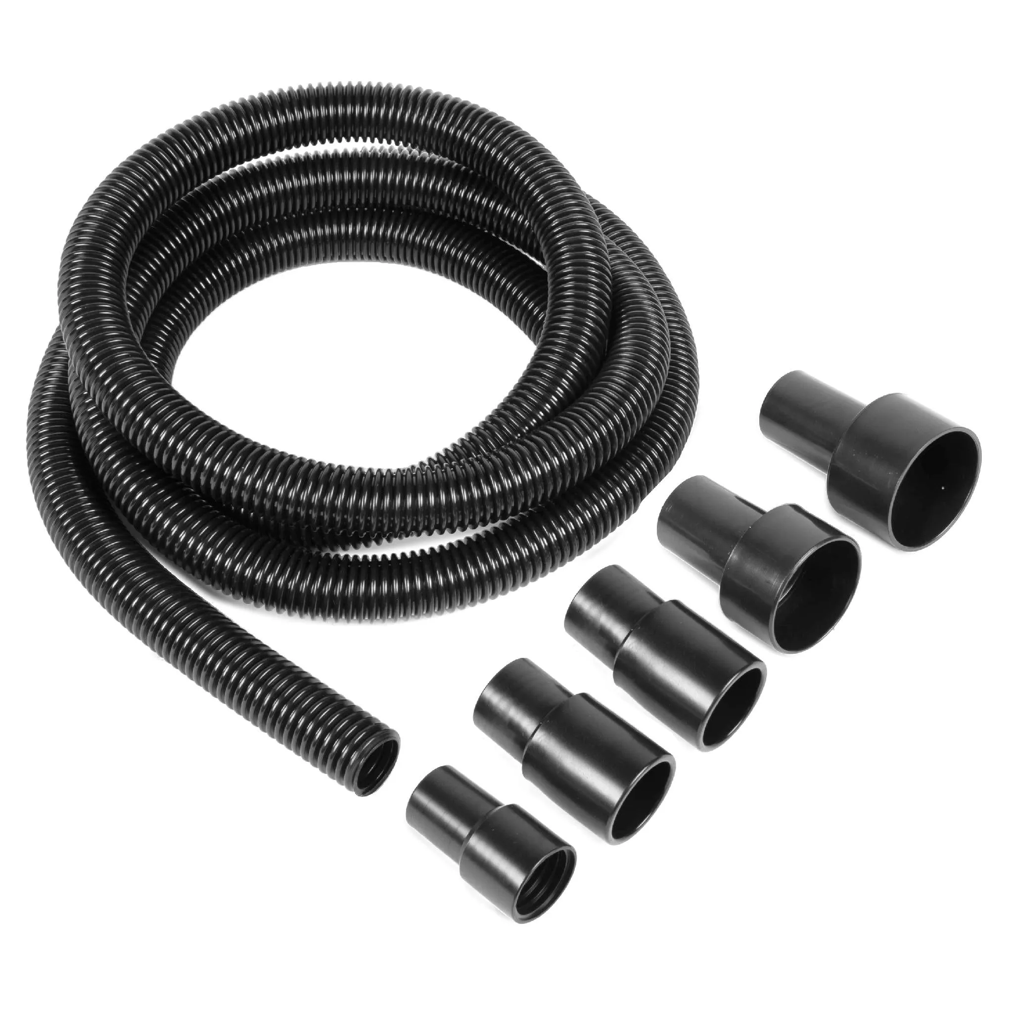 WEN DCA023 1.25-Inch by 10-Foot Dust Hose Kit with Fittings and Reducers