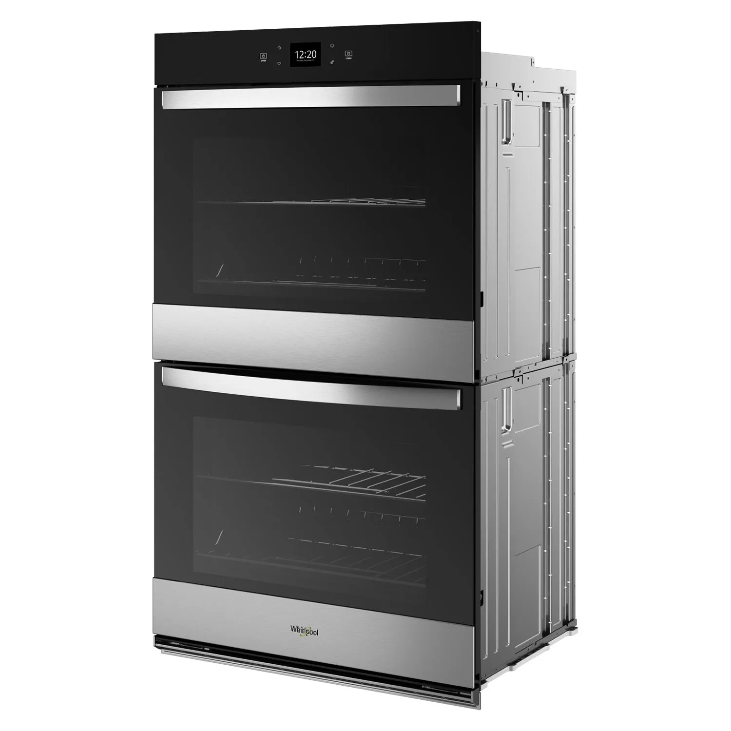 Whirlpool Fingerprint Resistant Stainless Steel Double Wall Oven (10.00 Cu Ft) - WOED5030LZ