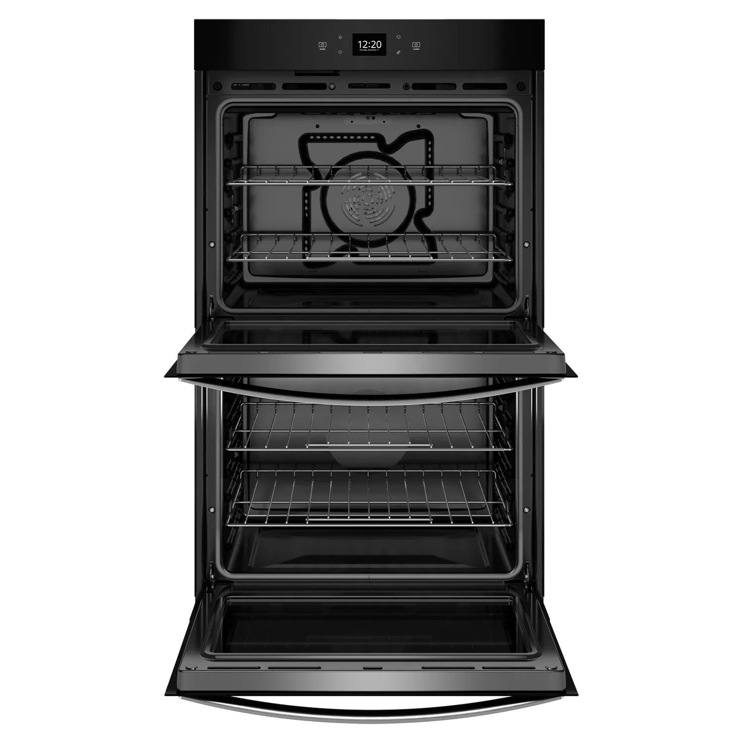 Whirlpool Fingerprint Resistant Stainless Steel Double Wall Oven (10.00 Cu Ft) - WOED5030LZ