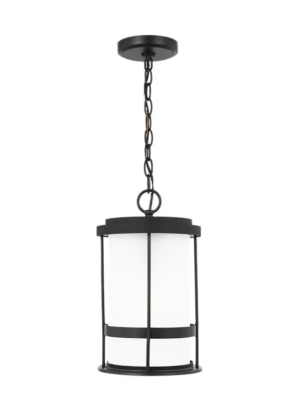 Wilburn Collection - One Light Outdoor Pendant Lantern | Finish: Black - 6290901EN3-12