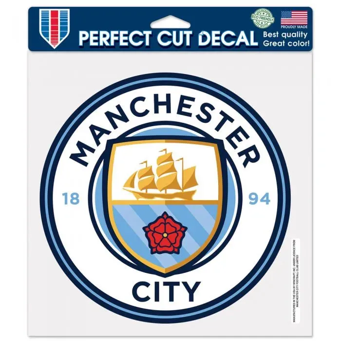 Wincraft Manchester City 8x8 Perfect Cut Decal