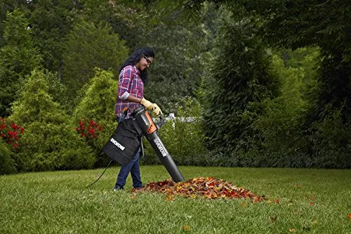 WORX WG510 TURBINEFusion 12 Amp Electric Leaf Blower/Mulcher/Vacuum