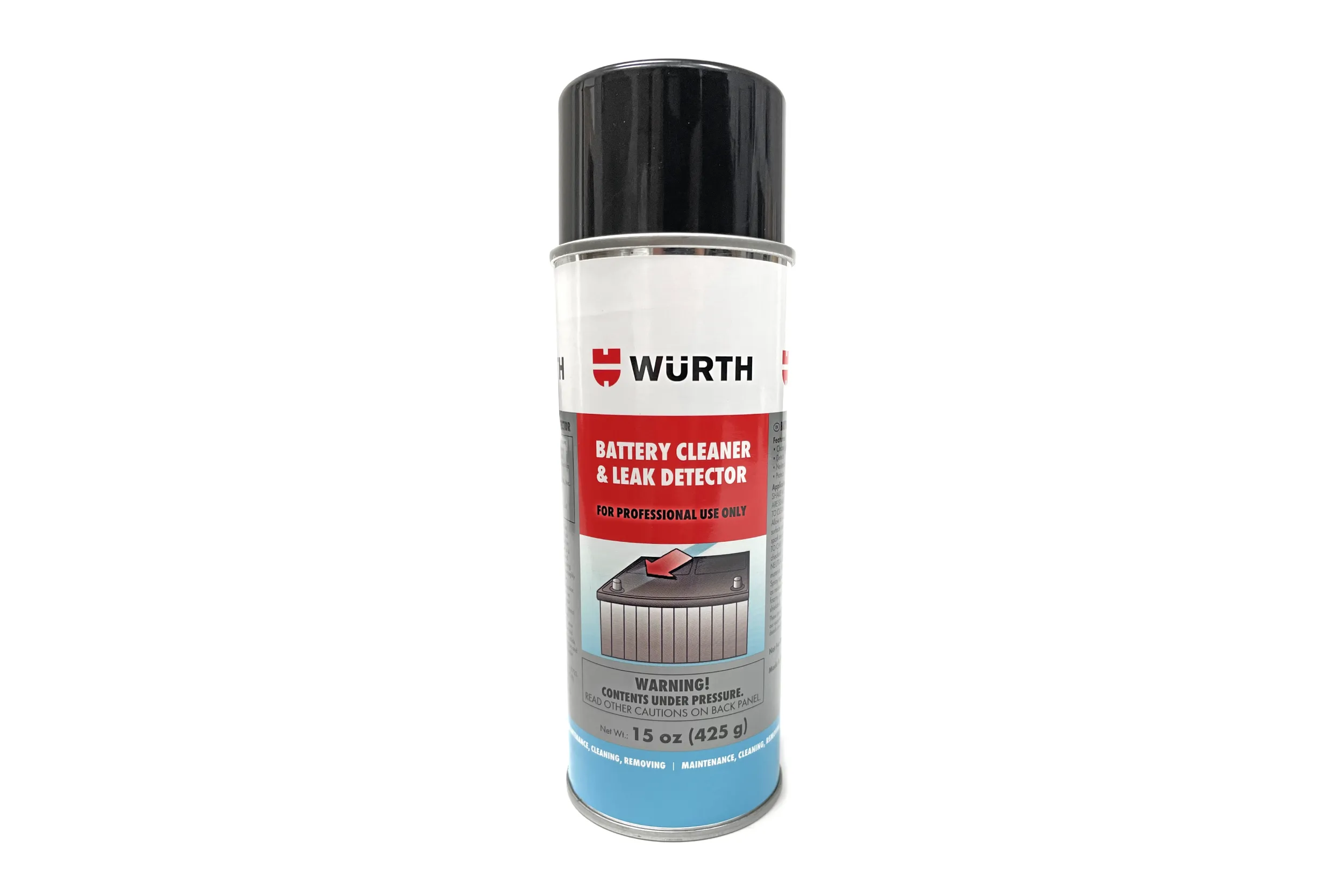 Wurth Battery Cleaner & Leak Detector - 15 fl.oz