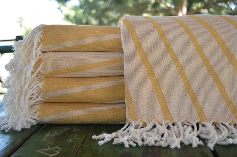 Yellow Sun 100% Cotton Towel