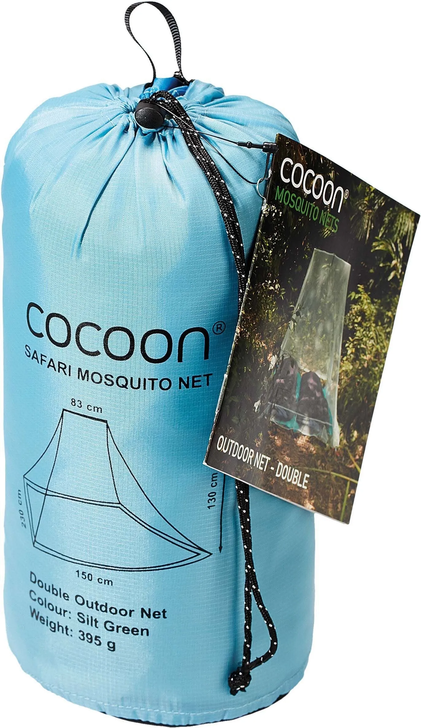 [Y.E.S] Cocoon Mosquito Nets - Silt Green