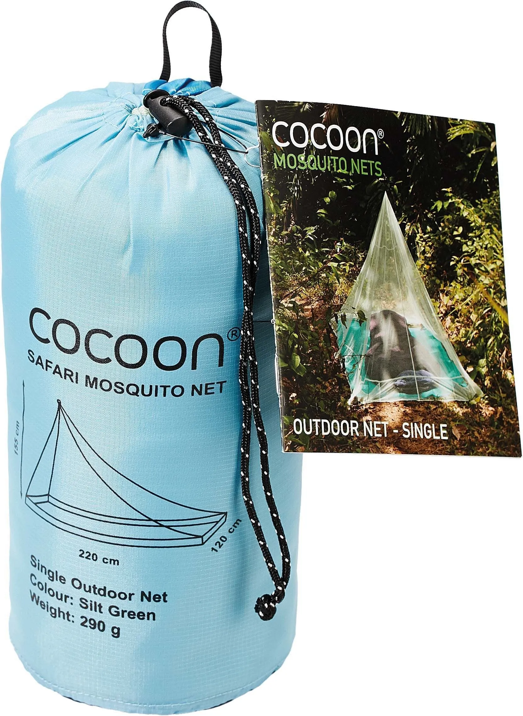 [Y.E.S] Cocoon Mosquito Nets - Silt Green