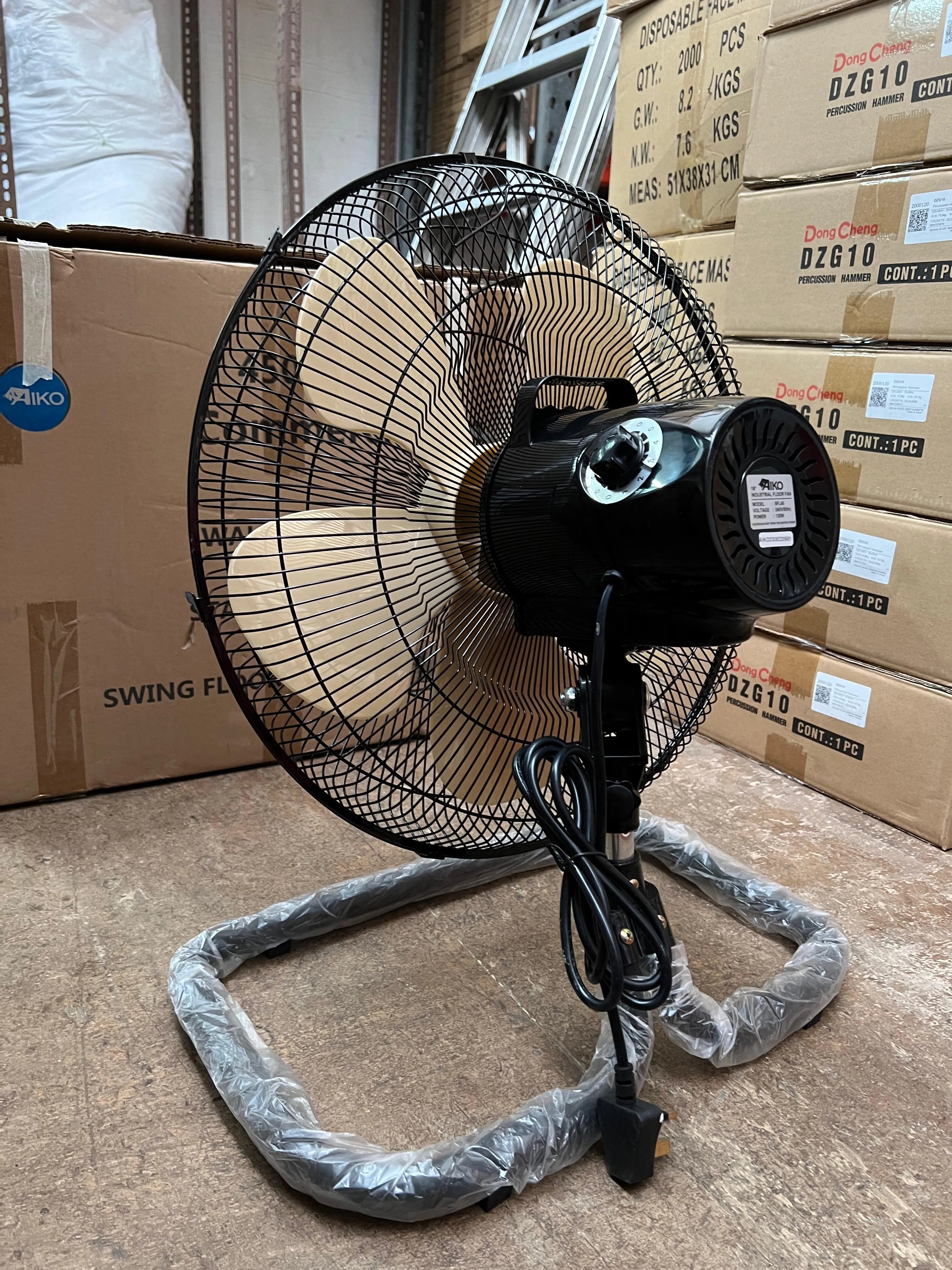 YM Floor Fan - Tilt Head 18" 450MM  | Model: FAN-YM-45MH